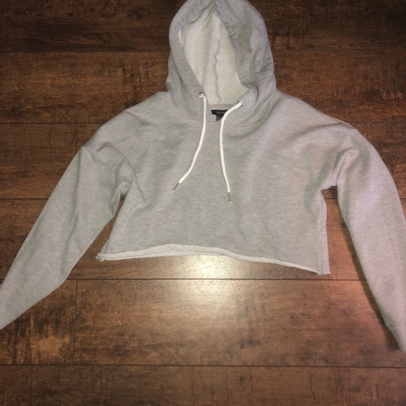 Raw-Cut Hoodie Heather Grey - Picture 3 of 4